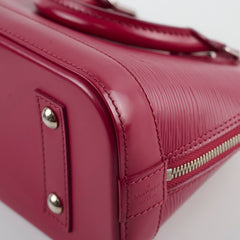 Louis Vuitton Alma BB Epi Dark Pink / Red
