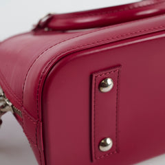 Louis Vuitton Alma BB Epi Dark Pink / Red