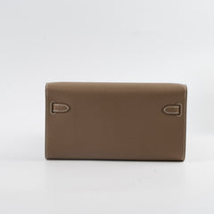 Hermes Kelly to Go Etoupe B Stamp