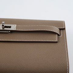 Hermes Kelly to Go Etoupe B Stamp