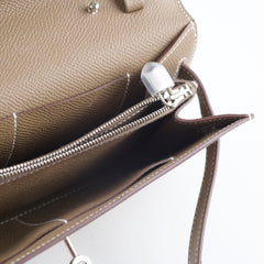 Hermes Kelly to Go Etoupe B Stamp