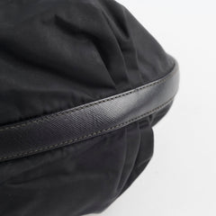 Prada Nylon Shoulder Bag Black