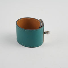 Hermes Dog Bracelet Swift Malachite