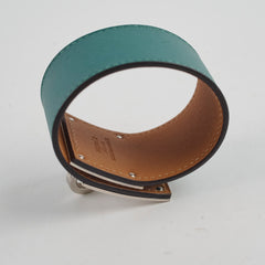 Hermes Dog Bracelet Swift Malachite