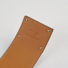 Hermes Dog Bracelet Swift Malachite