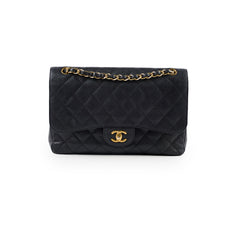 Chanel Jumbo Double Flap Caviar Black