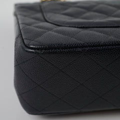 Chanel Jumbo Double Flap Caviar Black