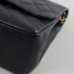 Chanel Jumbo Double Flap Caviar Black