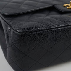 Chanel Jumbo Double Flap Caviar Black