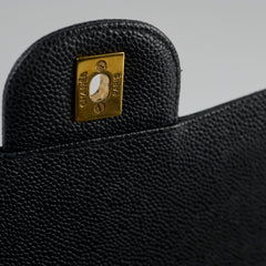 Chanel Jumbo Double Flap Caviar Black