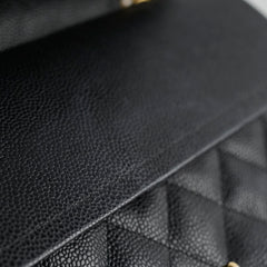 Chanel Jumbo Double Flap Caviar Black