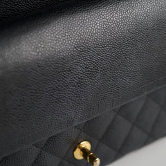 Chanel Jumbo Double Flap Caviar Black