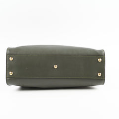 Fendi Medium Peekaboo Dark Olive / Grey