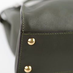 Fendi Medium Peekaboo Dark Olive / Grey
