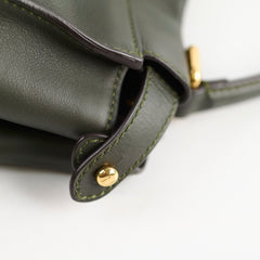 Fendi Medium Peekaboo Dark Olive / Grey