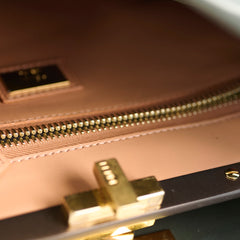 Fendi Medium Peekaboo Dark Olive / Grey