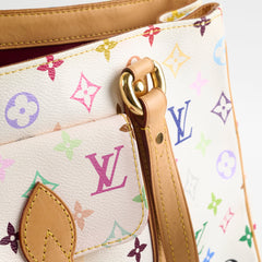 Louis Vuitton Multicolor Aurelia MM White
