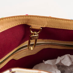 Louis Vuitton Multicolor Aurelia MM White