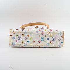 Louis Vuitton Multicolor Aurelia MM White
