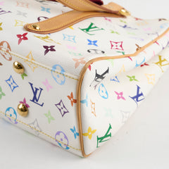 Louis Vuitton Multicolor Aurelia MM White
