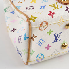 Louis Vuitton Multicolor Aurelia MM White
