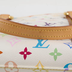 Louis Vuitton Multicolor Aurelia MM White