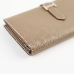 Hermes Bearn Wallet Etoupe