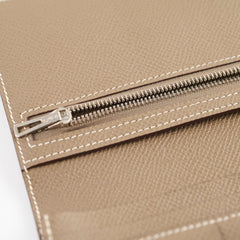 Hermes Bearn Wallet Etoupe