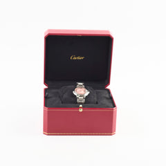 Cartier Ballon 33mm Watch Pink Face 819471ZX