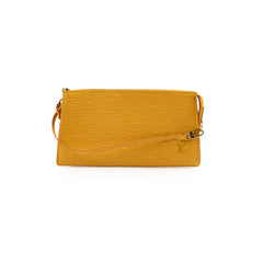 Louis Vuitton Epi Pochette Yellow