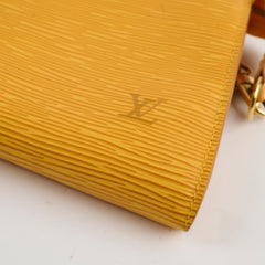 Louis Vuitton Epi Pochette Yellow