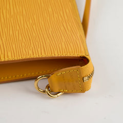 Louis Vuitton Epi Pochette Yellow