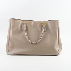 Prada Saffiano Tote Grey