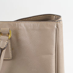 Prada Saffiano Tote Grey
