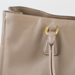 Prada Saffiano Tote Grey