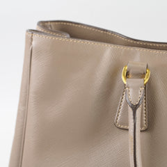 Prada Saffiano Tote Grey