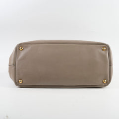 Prada Saffiano Tote Grey