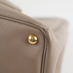 Prada Saffiano Tote Grey