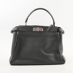 Fendi Medium Peekaboo Dark Grey