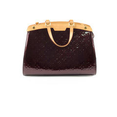 Louis Vuitton Brea MM Bag Monogram Vernis Amarante