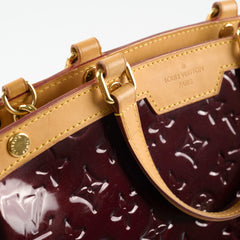Louis Vuitton Brea MM Bag Monogram Vernis Amarante