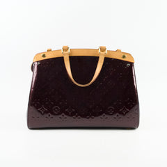 Louis Vuitton Brea MM Bag Monogram Vernis Amarante