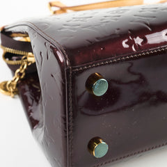 Louis Vuitton Brea MM Bag Monogram Vernis Amarante