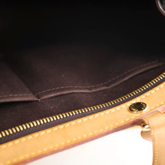 Louis Vuitton Brea MM Bag Monogram Vernis Amarante