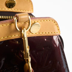 Louis Vuitton Brea MM Bag Monogram Vernis Amarante