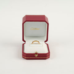 Cartier Love Ring One Diamond Size 54 Pink Gold
