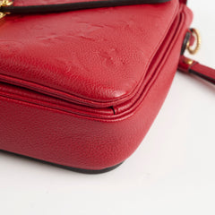 Louis Vuitton Metis Pochette Empreinte Red