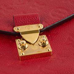 Louis Vuitton Metis Pochette Empreinte Red