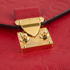 Louis Vuitton Metis Pochette Empreinte Red