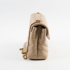 Saint Laurent Small Lou Lou Bag Beige